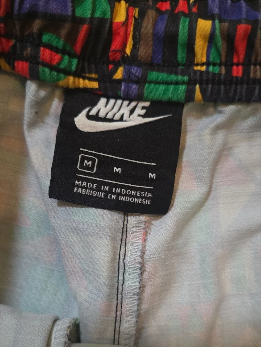 Nike Sportswear Reissue 1992 Urban Jungle Gym Woven Pants Multi Size M Cropped